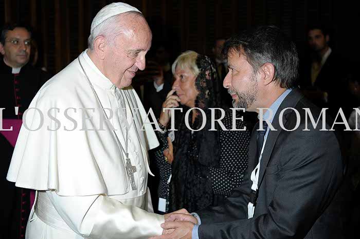 Audience Privée avec Papa Francesco