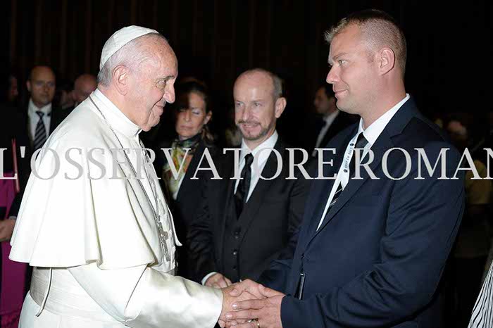 Audience Privée avec Papa Francesco