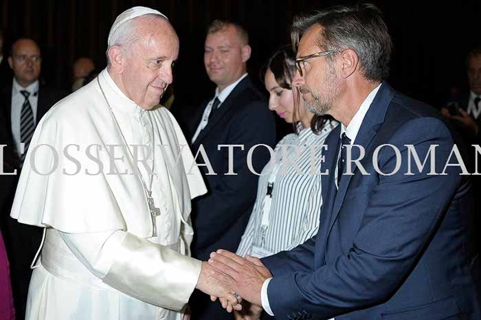 Audience Privée avec Papa Francesco