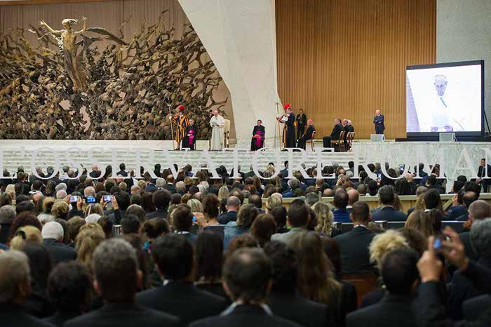 Audience Privée avec Papa Francesco