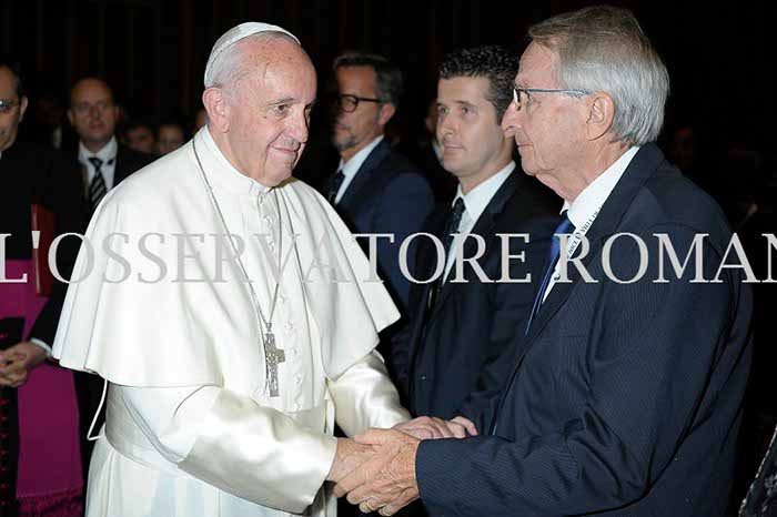 Audience Privée avec Papa Francesco