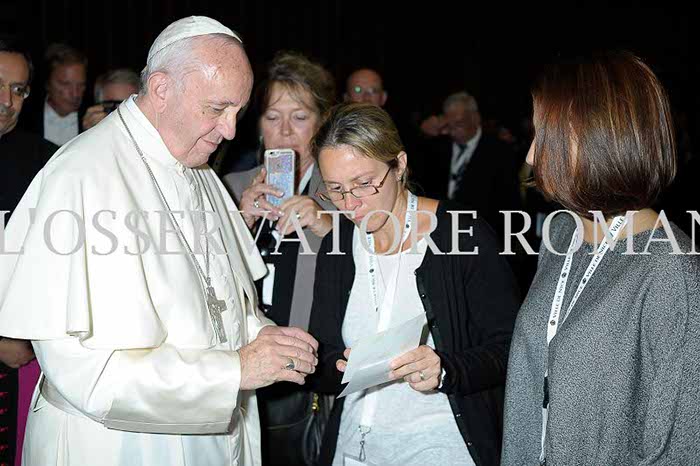 Audience Privée avec Papa Francesco