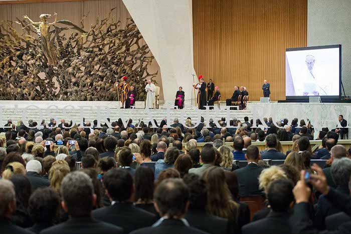 Audience Privée avec Papa Francesco