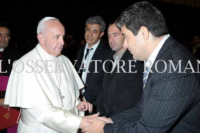 Audience Privée avec Papa Francesco