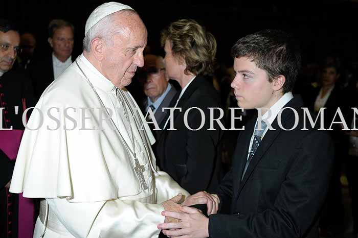 Audience Privée avec Papa Francesco