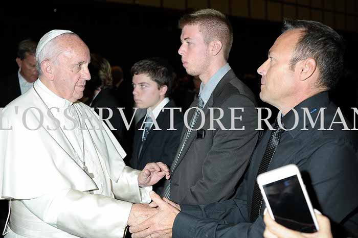 Audience Privée avec Papa Francesco