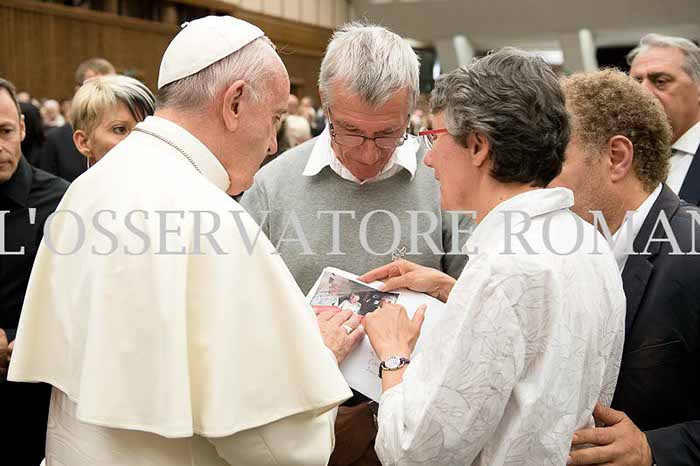 Audience Privée avec Papa Francesco