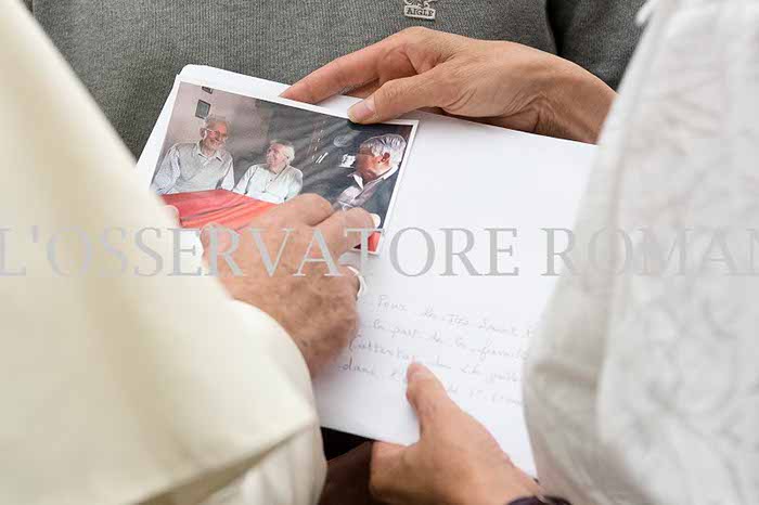 Audience Privée avec Papa Francesco