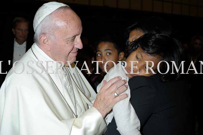 Audience Privée avec Papa Francesco