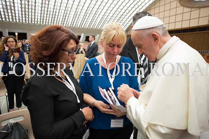 Audience Privée avec Papa Francesco