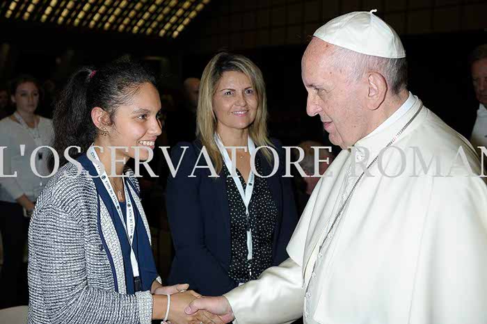 Audience Privée avec Papa Francesco