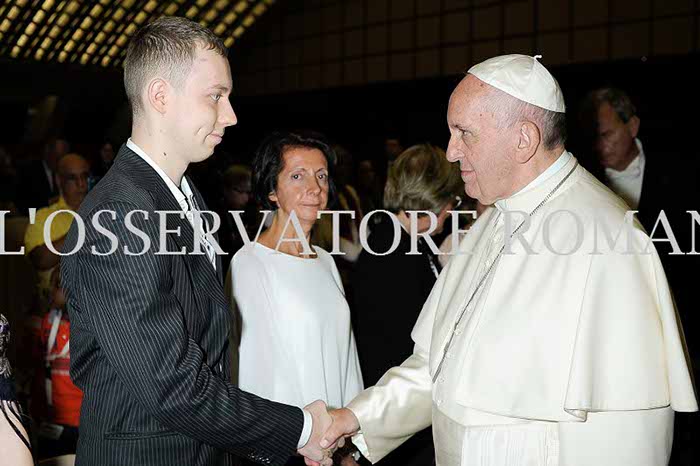 Audience Privée avec Papa Francesco