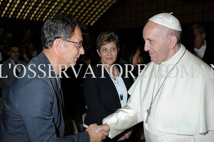 Audience Privée avec Papa Francesco