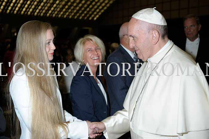 Audience Privée avec Papa Francesco