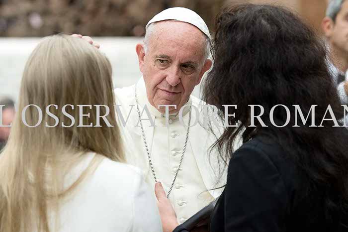 Audience Privée avec Papa Francesco