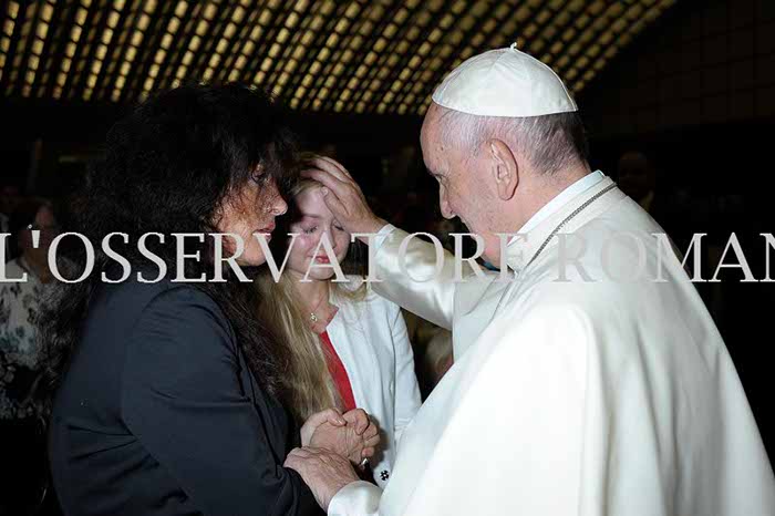 Audience Privée avec Papa Francesco