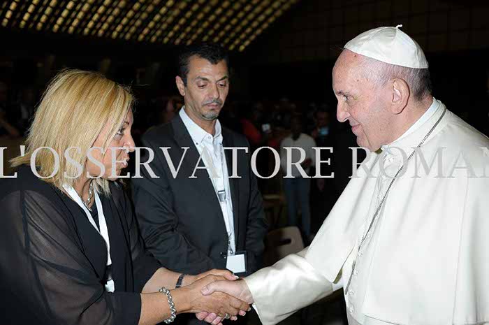 Audience Privée avec Papa Francesco