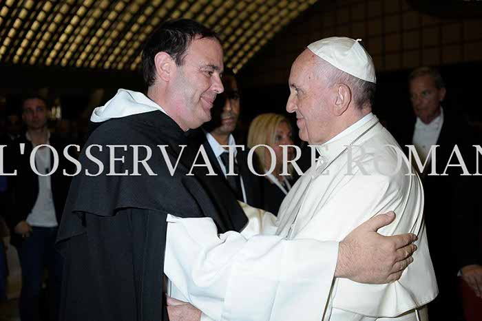 Audience Privée avec Papa Francesco