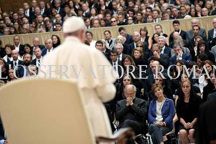 Audience Privée avec Papa Francesco