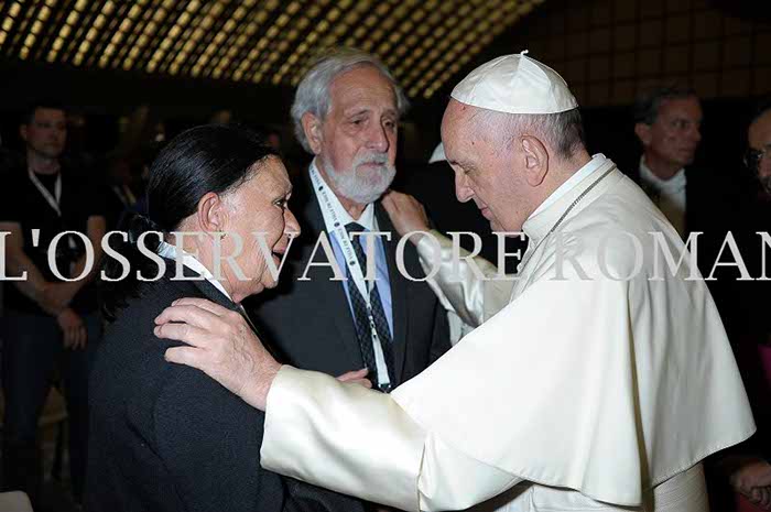 Audience Privée avec Papa Francesco