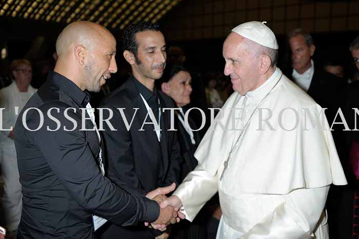 Audience Privée avec Papa Francesco