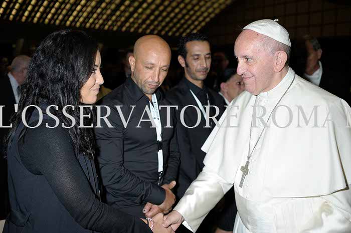 Audience Privée avec Papa Francesco