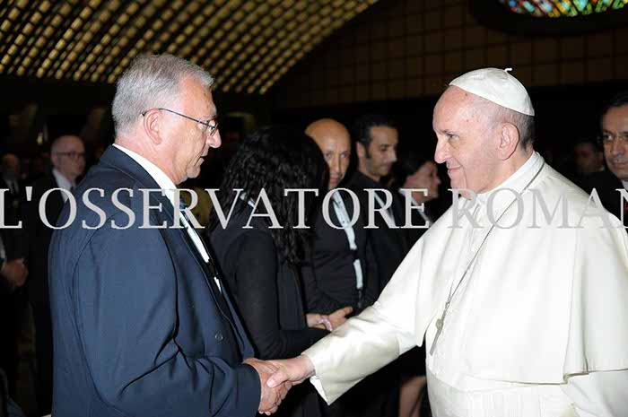 Audience Privée avec Papa Francesco