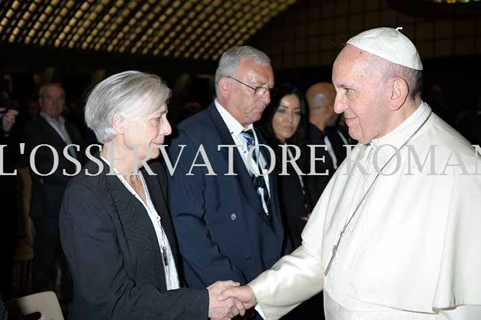 Audience Privée avec Papa Francesco