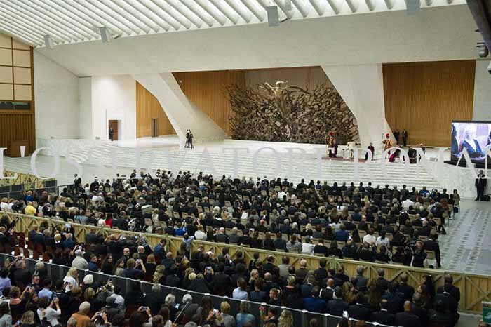 Audience Privée avec Papa Francesco