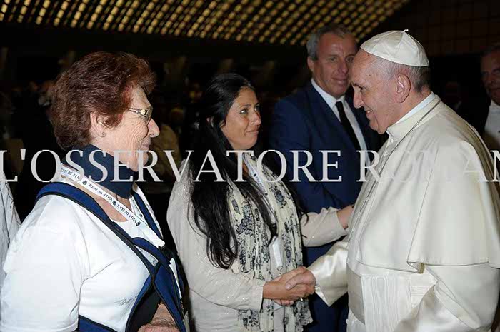 Audience Privée avec Papa Francesco