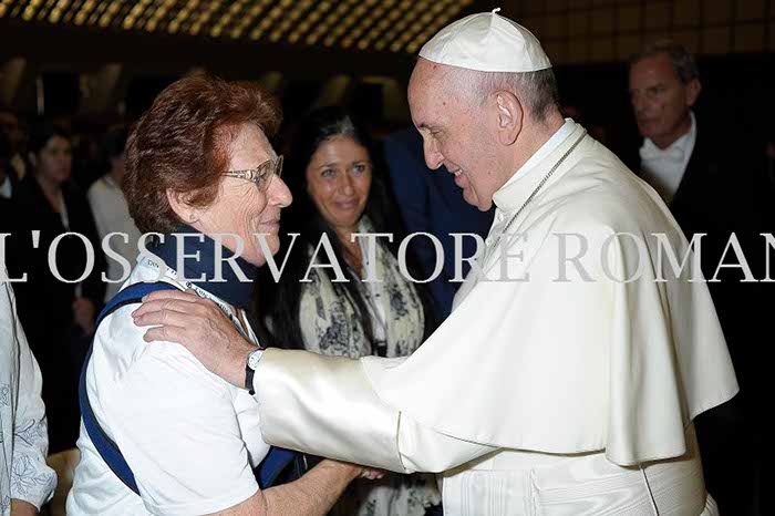 Audience Privée avec Papa Francesco