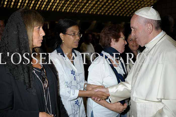 Audience Privée avec Papa Francesco