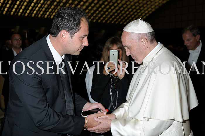 Audience Privée avec Papa Francesco