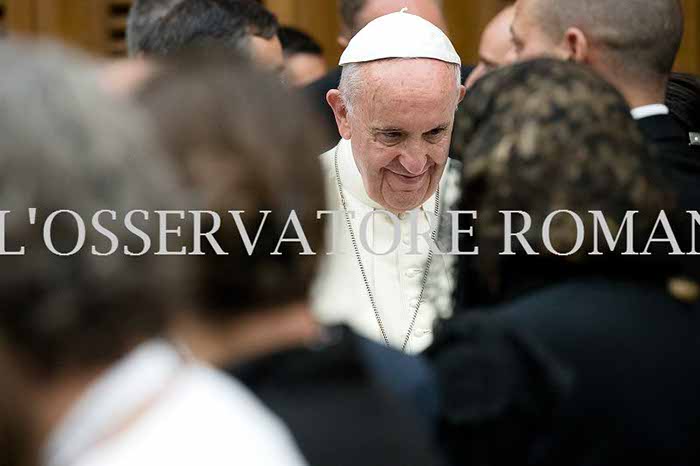 Audience Privée avec Papa Francesco