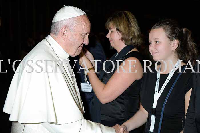 Audience Privée avec Papa Francesco