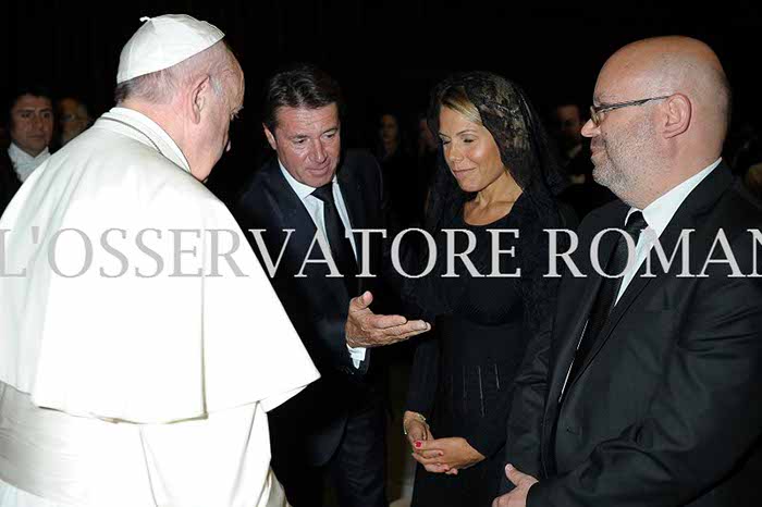 Audience Privée avec Papa Francesco