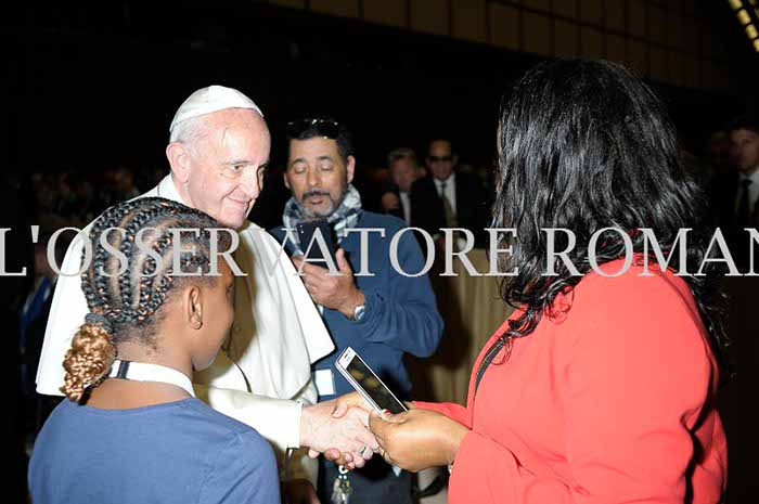 Audience Privée avec Papa Francesco