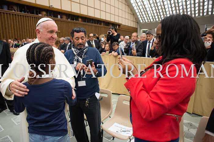 Audience Privée avec Papa Francesco