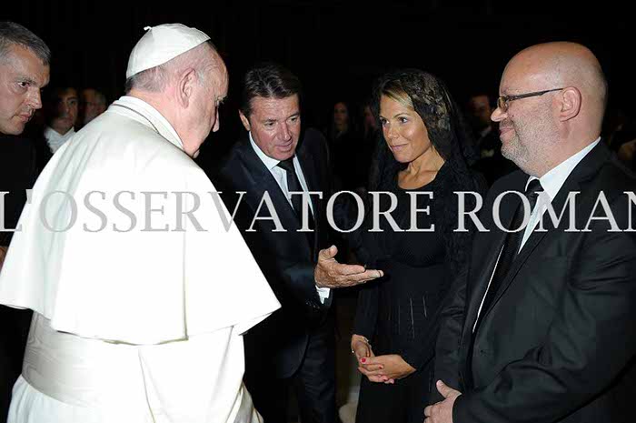 Audience Privée avec Papa Francesco