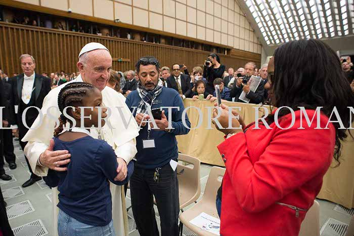 Audience Privée avec Papa Francesco