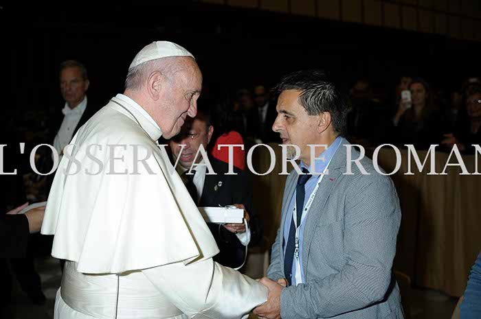 Audience Privée avec Papa Francesco