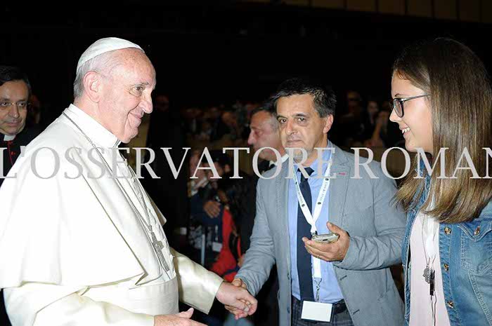 Audience Privée avec Papa Francesco