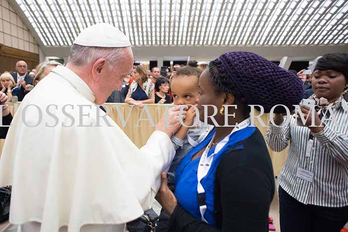 Audience Privée avec Papa Francesco