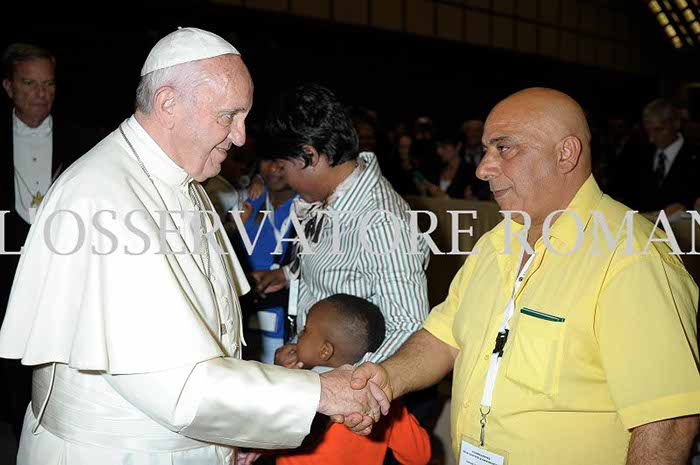 Audience Privée avec Papa Francesco