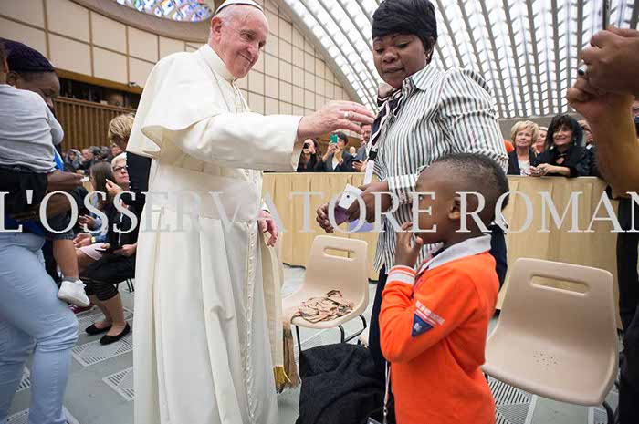 Audience Privée avec Papa Francesco