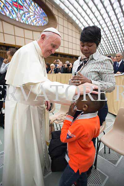 Audience Privée avec Papa Francesco