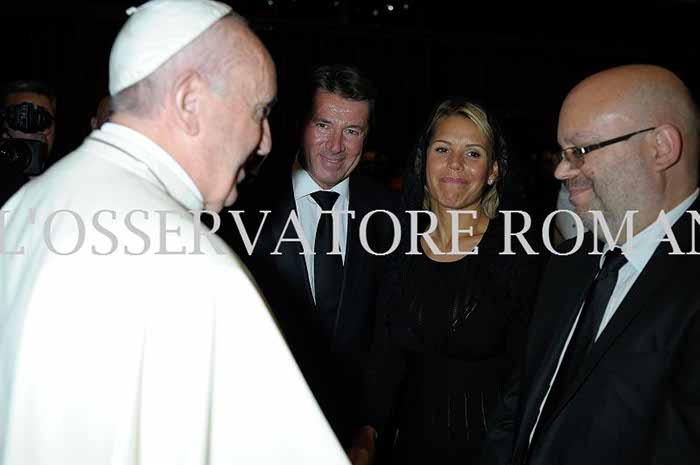 Audience Privée avec Papa Francesco