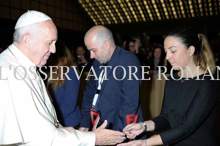 Audience Privée avec Papa Francesco