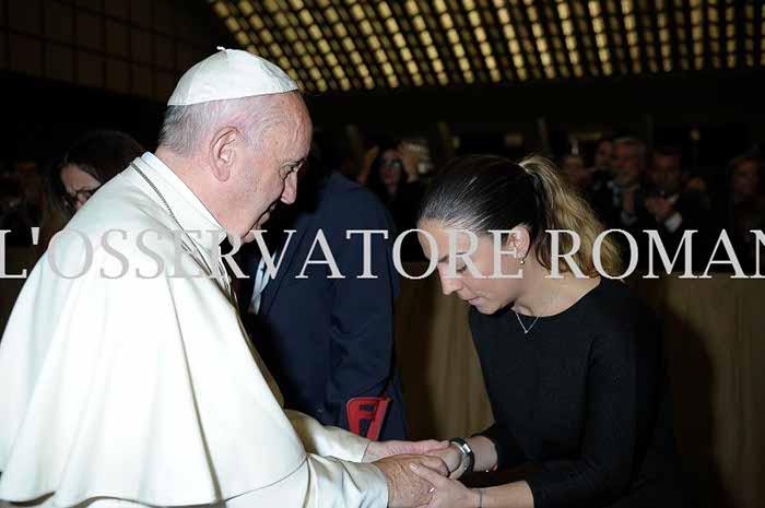 Audience Privée avec Papa Francesco