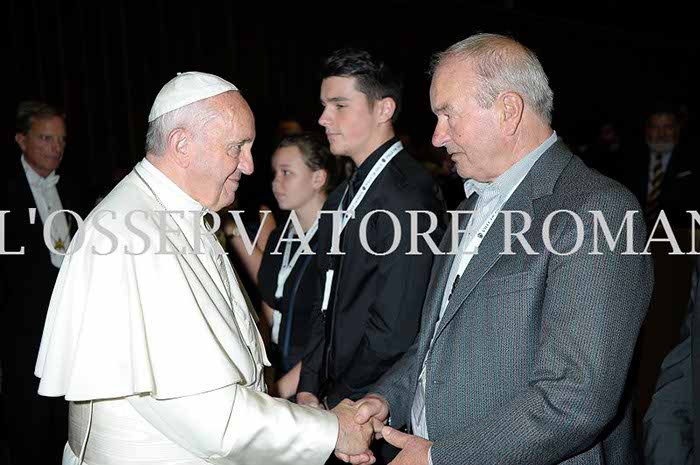 Audience Privée avec Papa Francesco